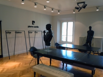 PIERRE CARDIN Showroom in Paris, rue Royale