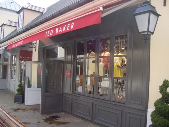 TED BAKER store at La Vallée Village / Val d’Europe