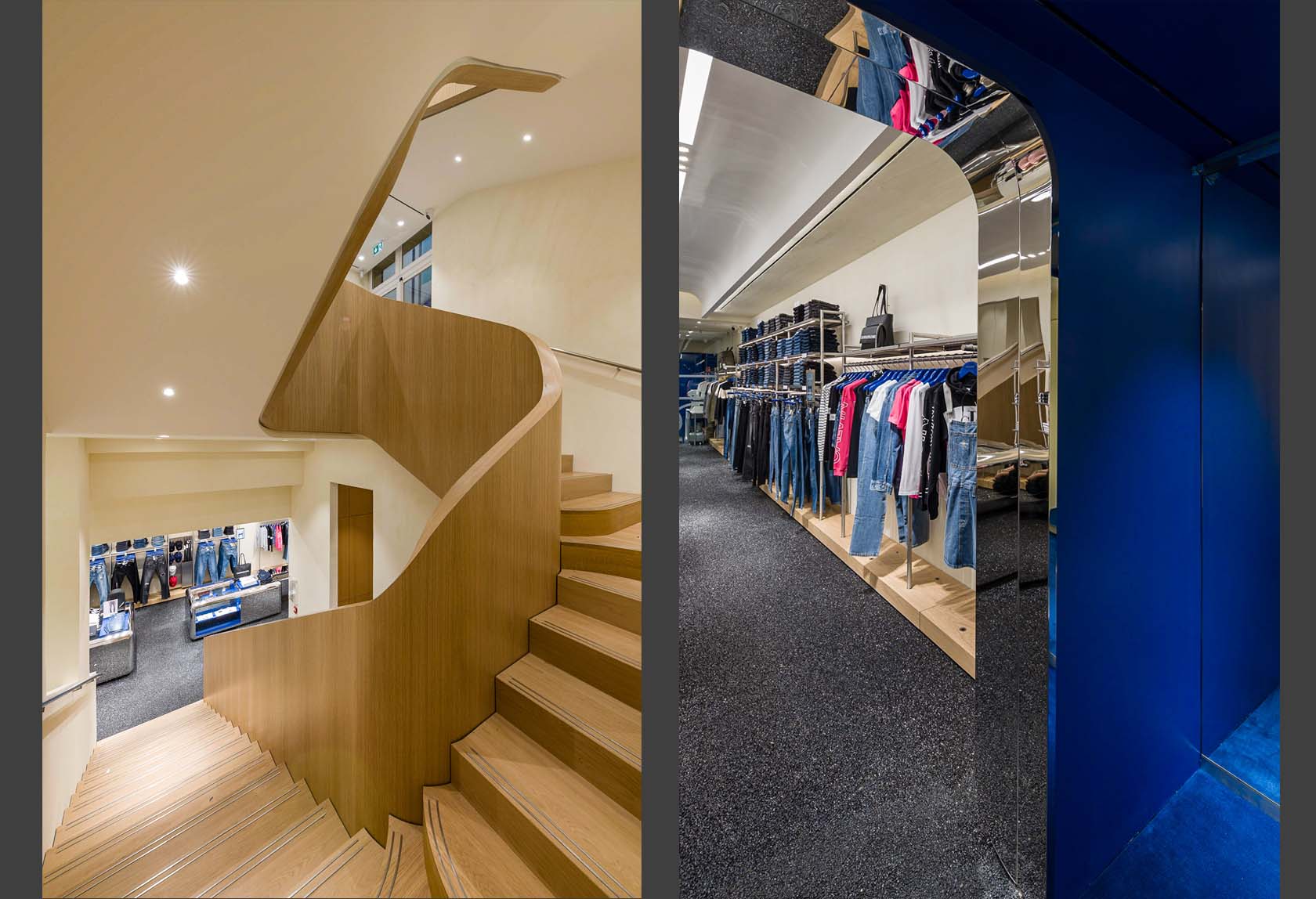 CALVIN KLEIN store in Paris, Le Marais - SAM l MAU architecture