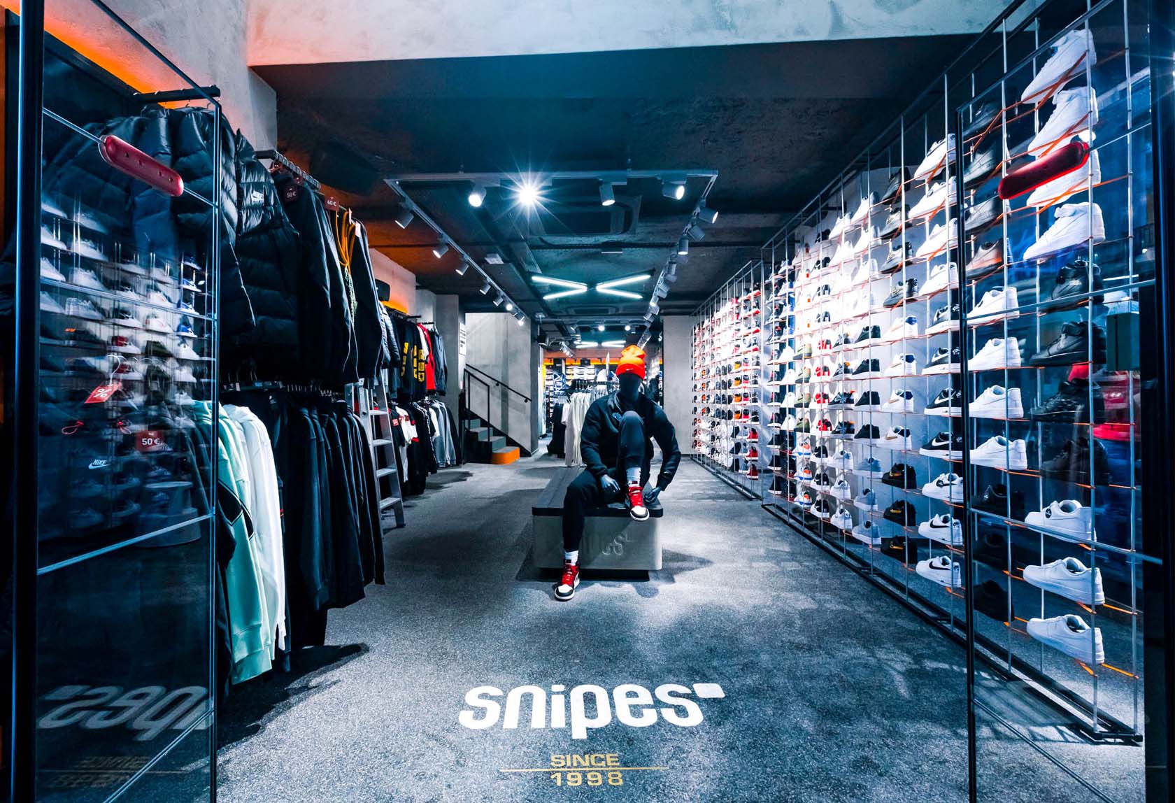 SNIPES store in Paris, 12e SAM l MAU architecture